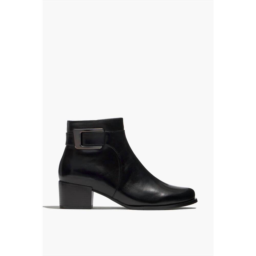 NEW REGARDE LE CIEL women's jolene ankle boots in delice\etna black